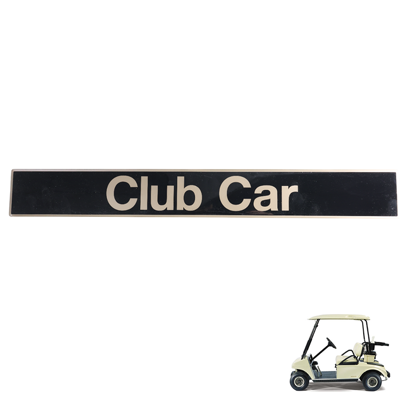 Golf Equipment Logo - クラブカーDSプレシデントフロントロゴデカールエンブレムゴルフカートアクセサリー車両部品OEM 1014198 102502601 103816601