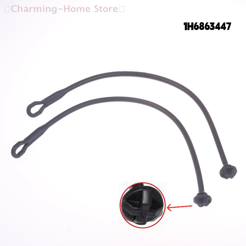 Golf Equipment Drawing - 【M】2個 1H6863447 リアトランクパーセルシェルフストラップドローストリング ゴルフMK2 / MK3