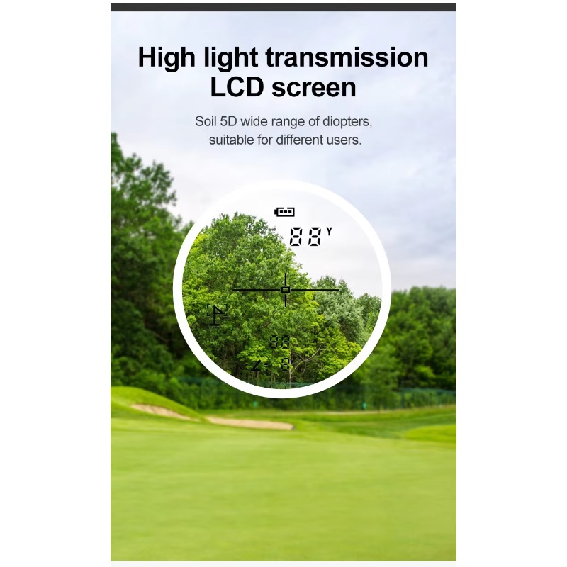 Rangefinder Laser Golf - TULX PinSeeker スロープスコープ距離計 デジタルゴルフレーザー距離計 アーチェリー・ハンティング用距離計 スロープテクノロジー搭載
