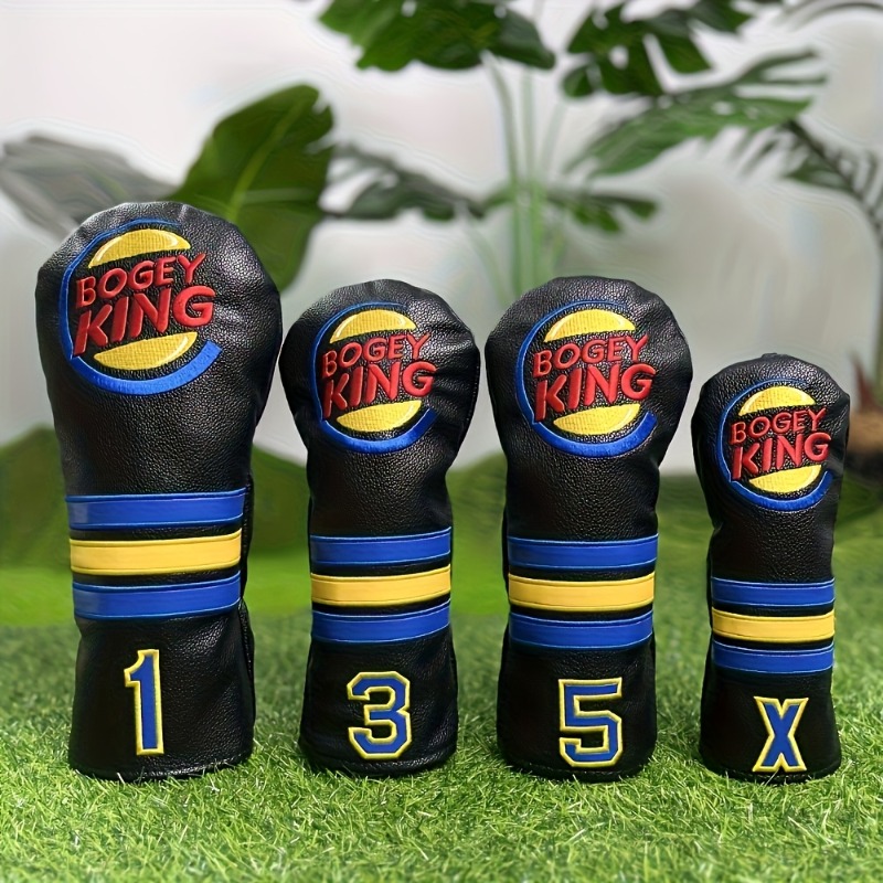 Headcover Driver - ファッショナブルなゴルフクラブヘッドカバー;ゴルフアクセサリー、防塵性と耐久性に優れた素材で作られており、最高の保護を提供します。