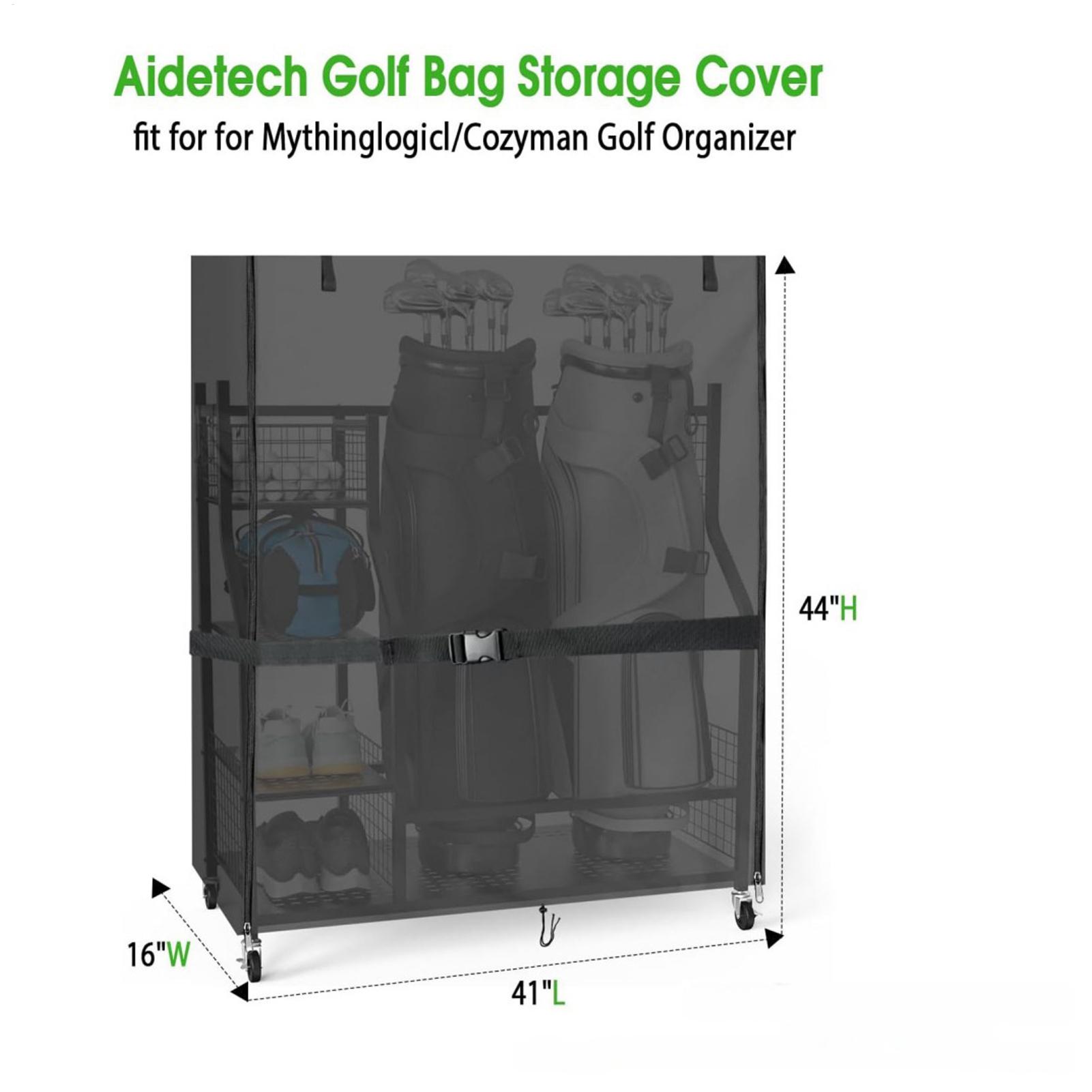 Golf Equipment Organizer For Garage - ゴルフバッグスタンドカバーオックスフォード防塵防水ガレージオーガナイザーシールド防水ゴルフバッグスタンドカバースポーツ用品用