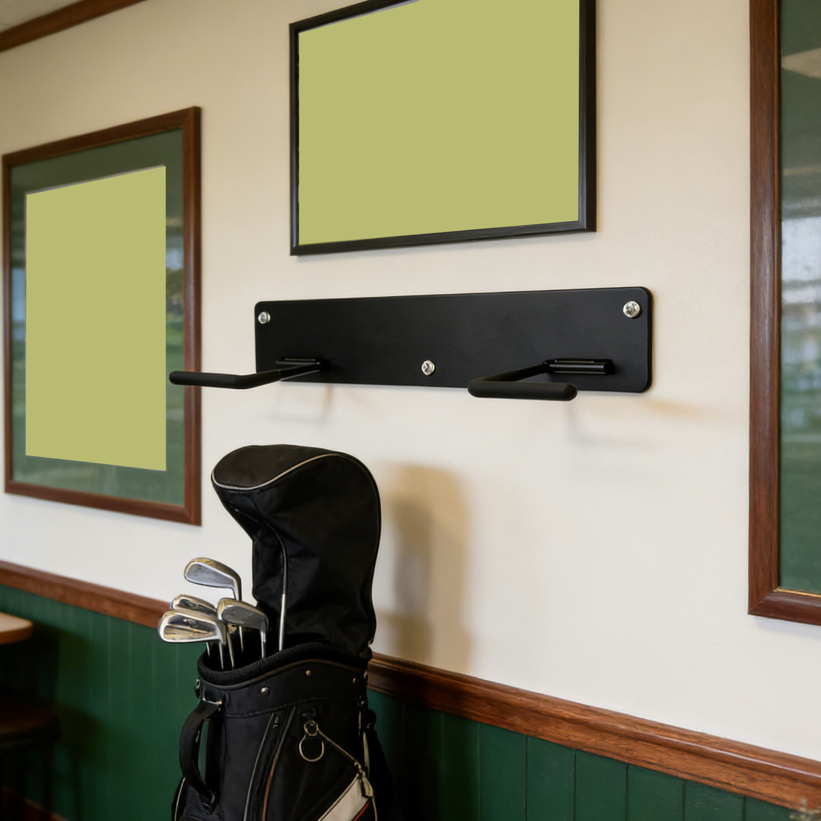 壁掛けゴルフバッグラック 省スペースオーガナイザー ガレージ - Golf Equipment Organizer For Garage のレビューと価格