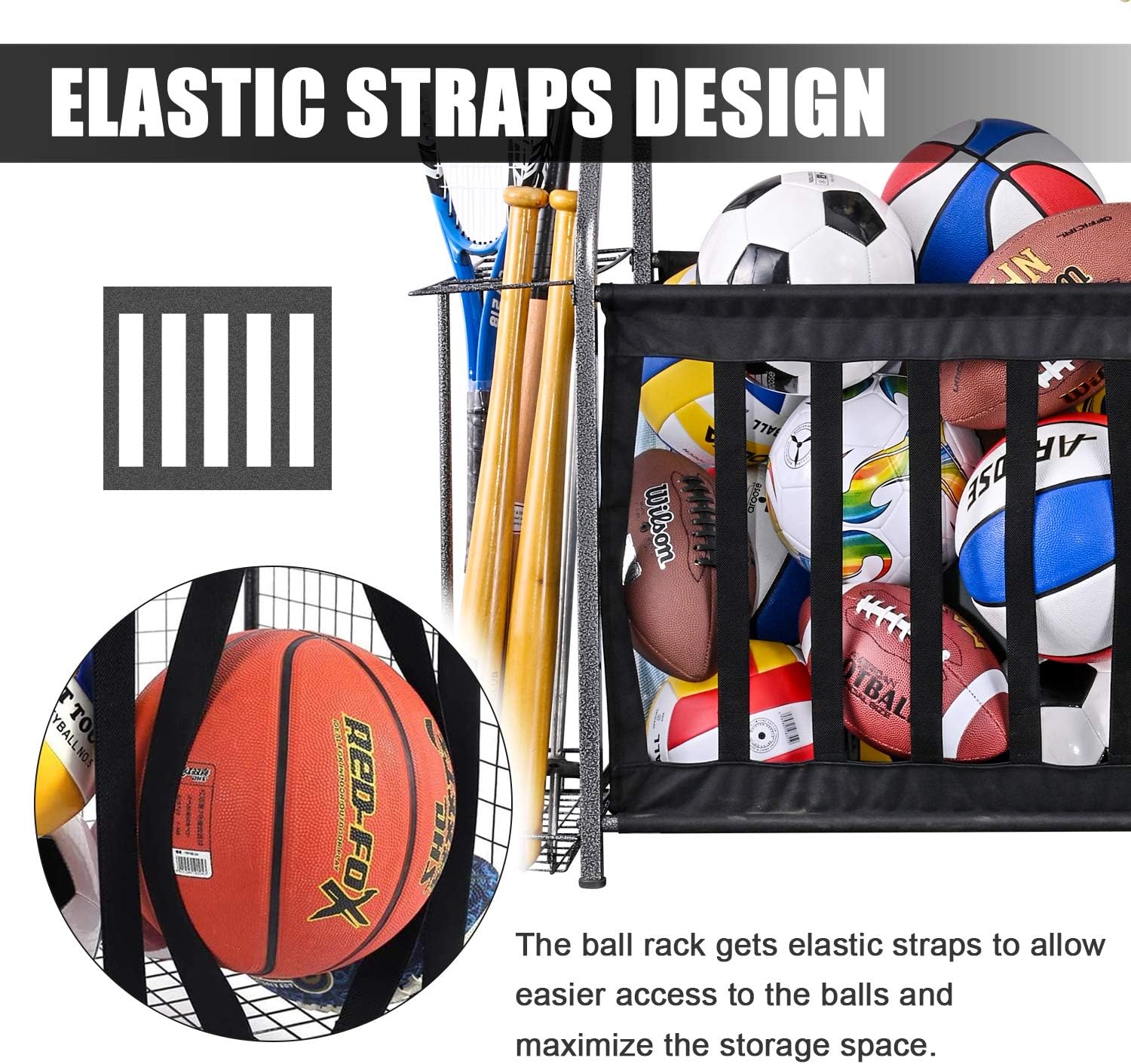 ガレージスポーツ用品収納スタンド、ゴルフバッグオーガナイザー - Golf Equipment Organizer For Garage のレビューと価格