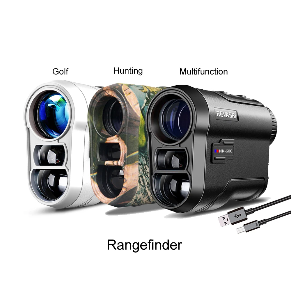 REVASRI ゴルフレーザー距離計 600M 望遠鏡 フラ - Rangefinder Laser Golf のレビューと価格