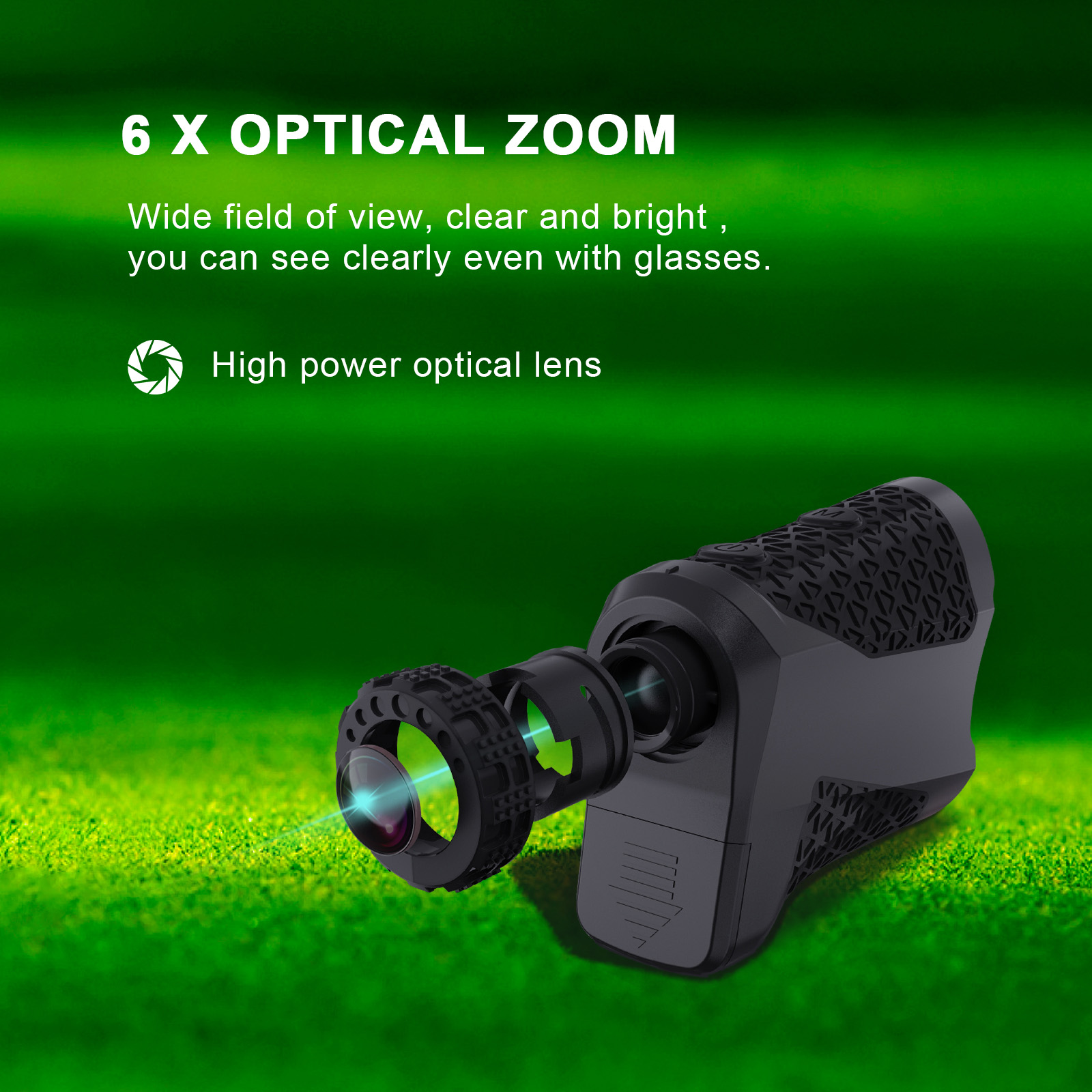 PEAKPULSE ゴルフレーザー距離計 650ヤード測定範 - Rangefinder Laser Golf のレビューと価格
