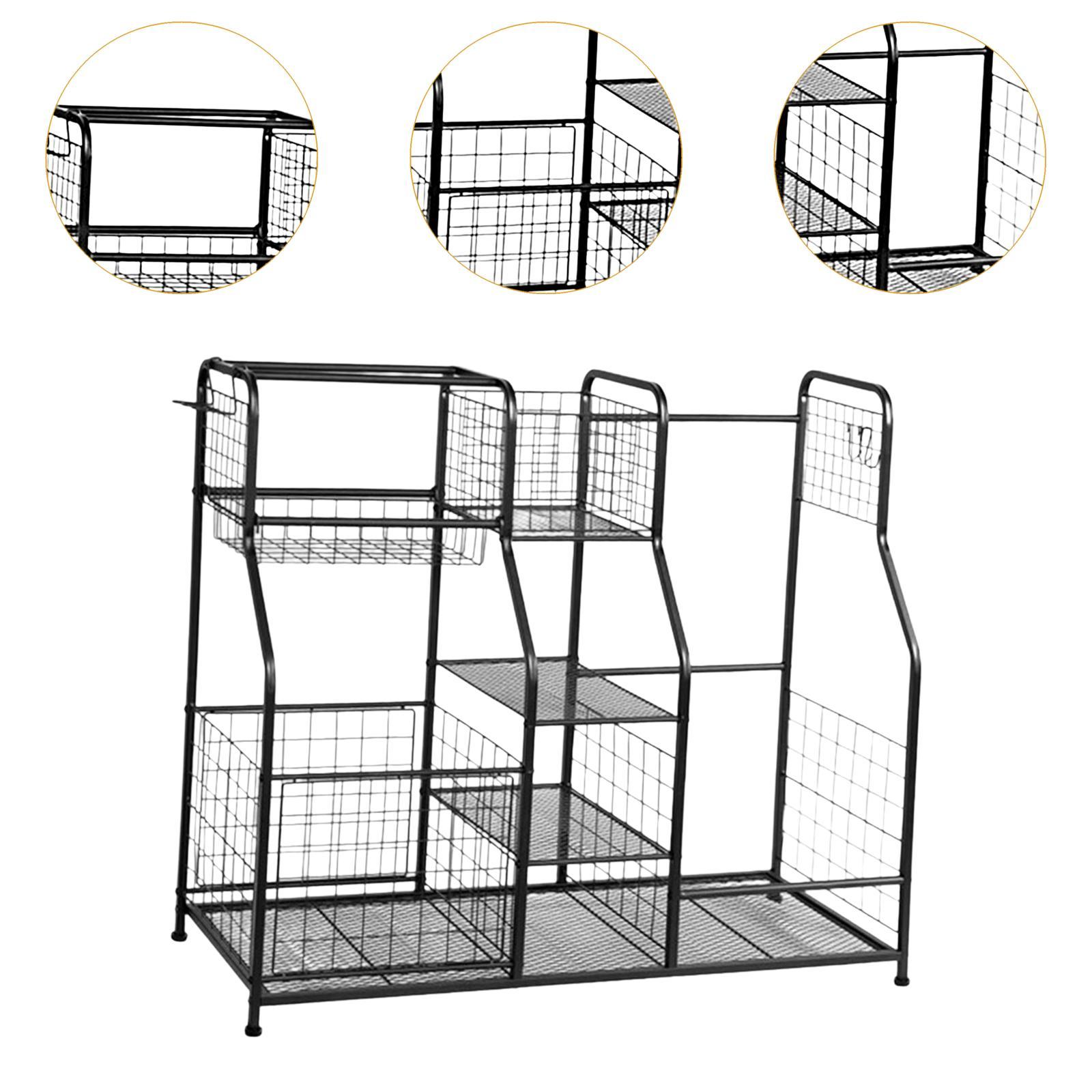 ゴルフバッグ収納ラック ガレージスポーツ用品オーガナイザー  - Golf Equipment Organizer For Garage のレビューと価格