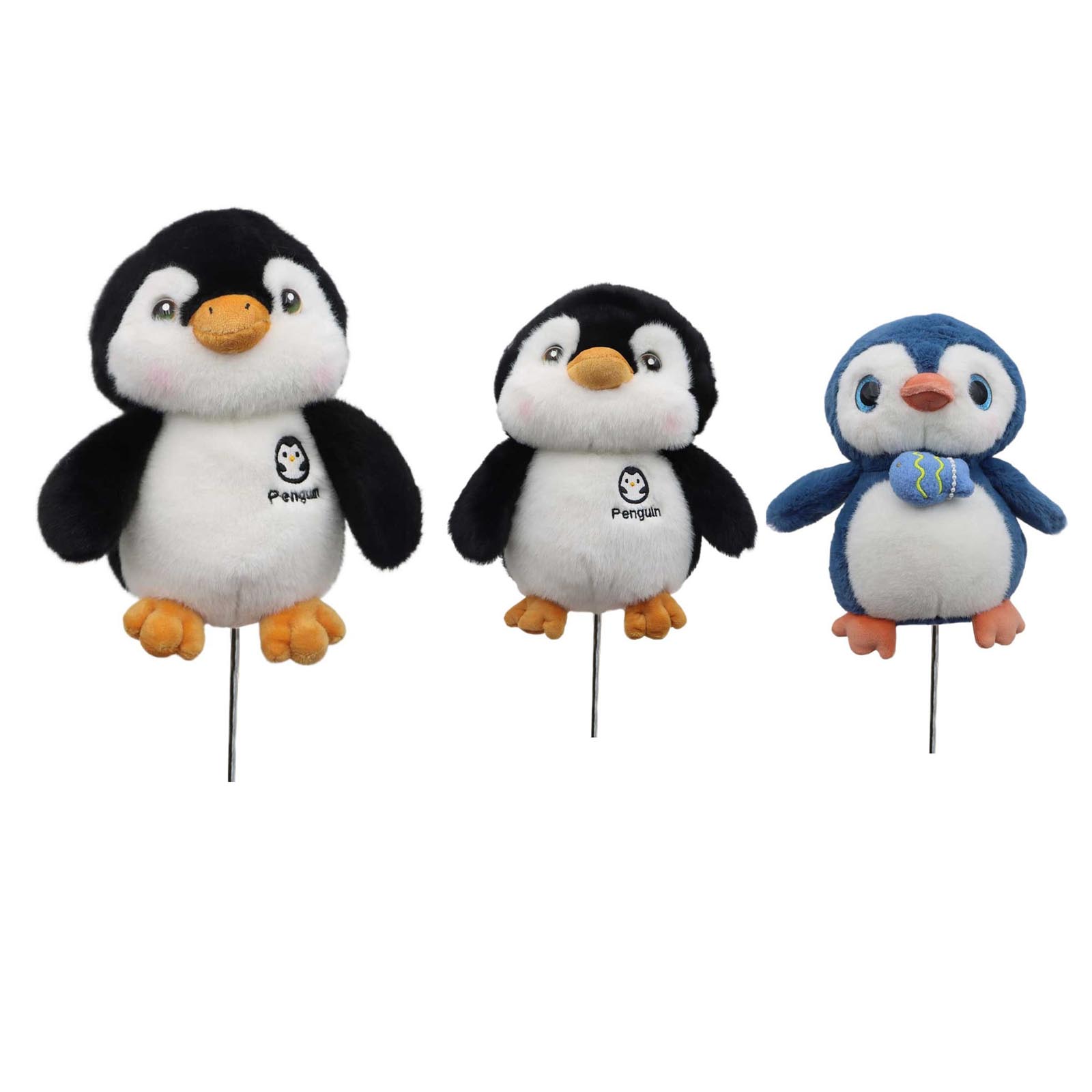 かわいいぬいぐるみペンギンゴルフクラブヘッドカバー ドライバ - Headcover Driver のレビューと価格