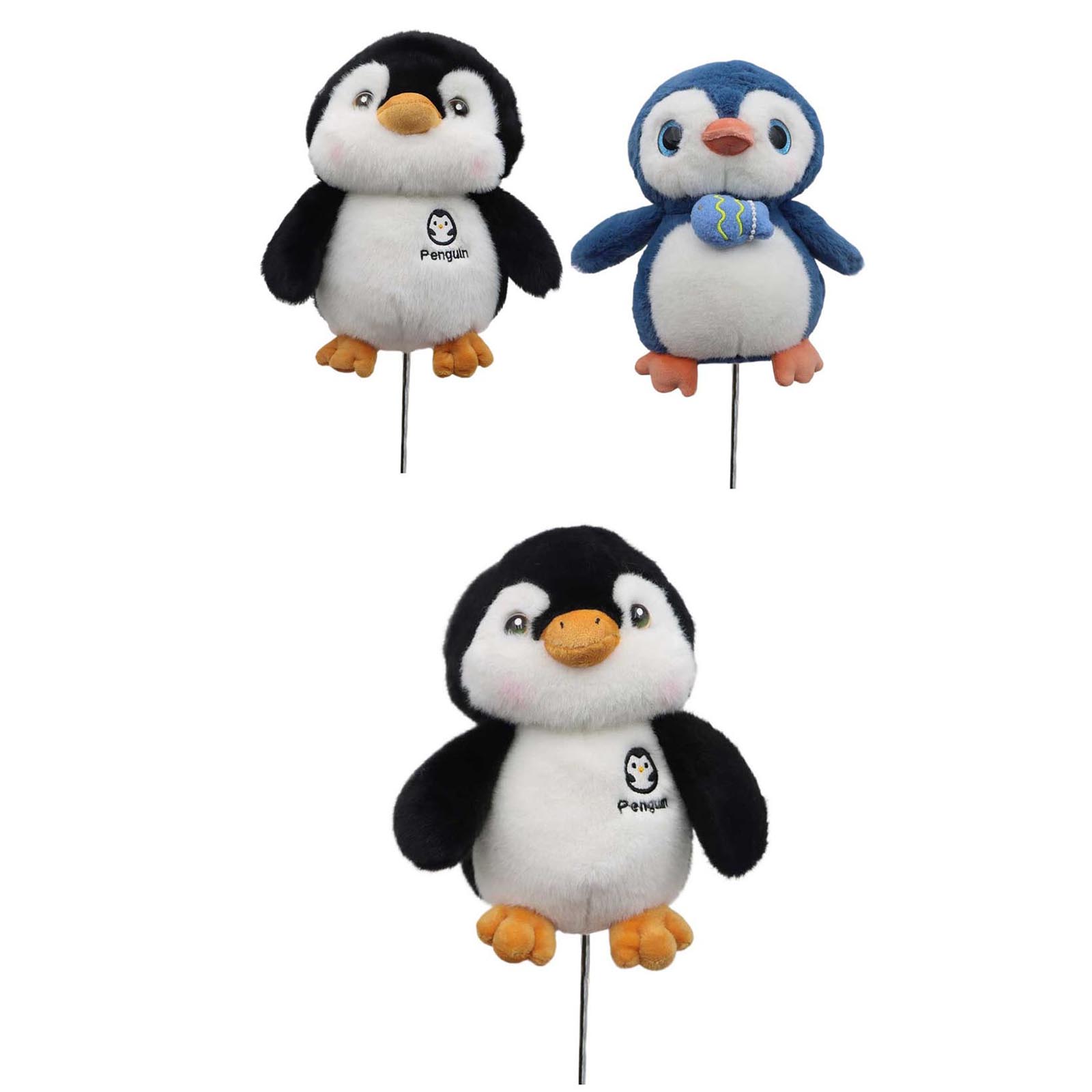 かわいいぬいぐるみペンギンゴルフクラブヘッドカバー ドライバ - Headcover Driver のレビューと価格