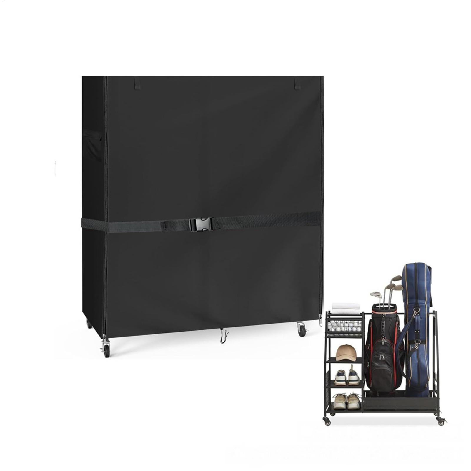 ゴルフバッグスタンドカバーオックスフォード防塵防水ガレージオ - Golf Equipment Organizer For Garage のレビューと価格