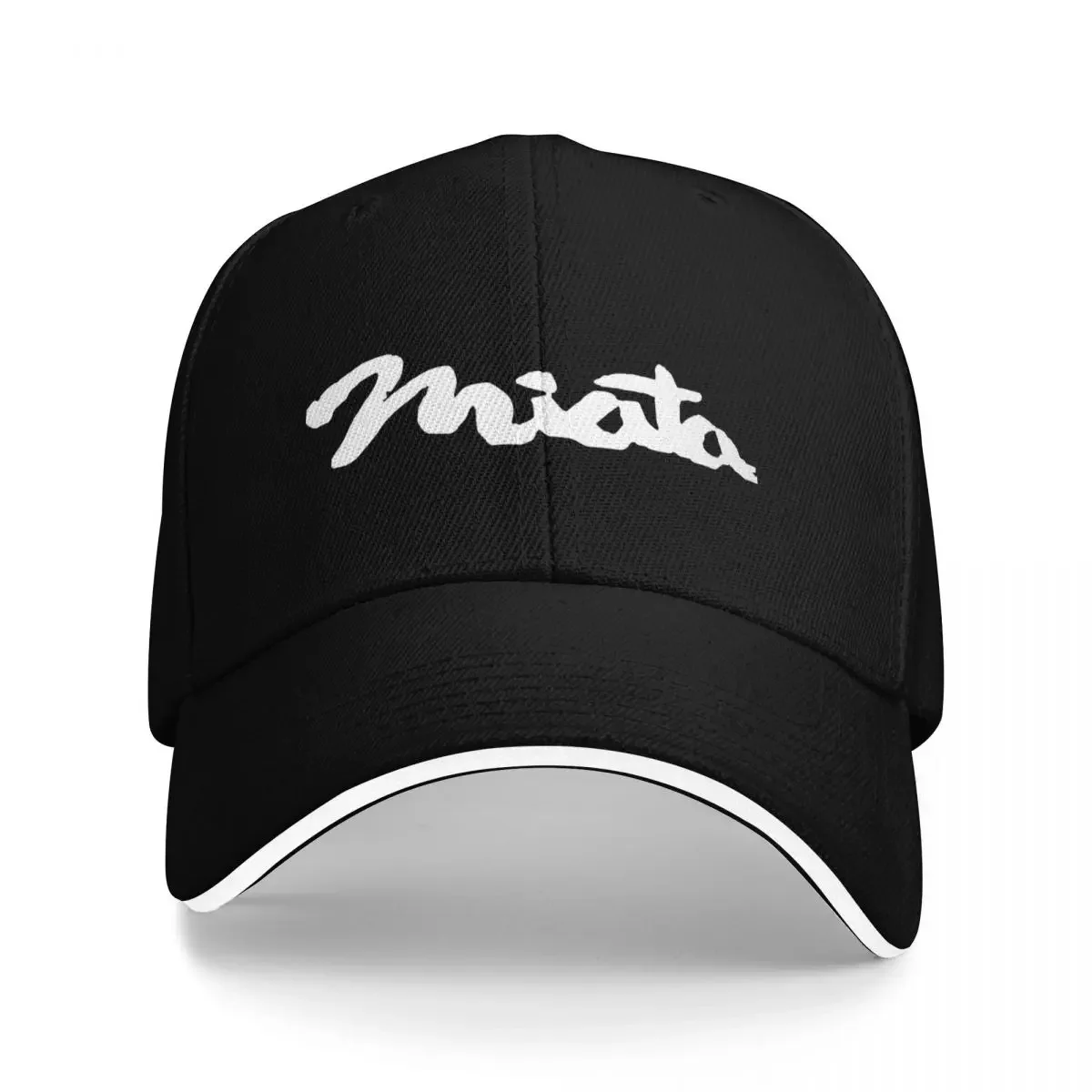 新しいオリジナルミアータロゴ白野球帽ダービーハットセーラーキ - Golf Equipment Logo のレビューと価格