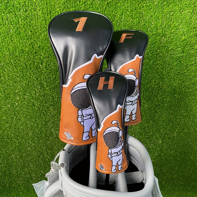 ファッショナブルなゴルフ保護カバー、ゴルフアクセサリー、防塵 - Headcover Driver のレビューと価格