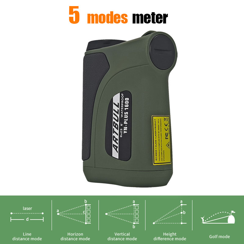 単眼ハンティング望遠鏡,調整されたフラグ付きゴルフレーザー距 - Rangefinder Laser Golf のレビューと価格