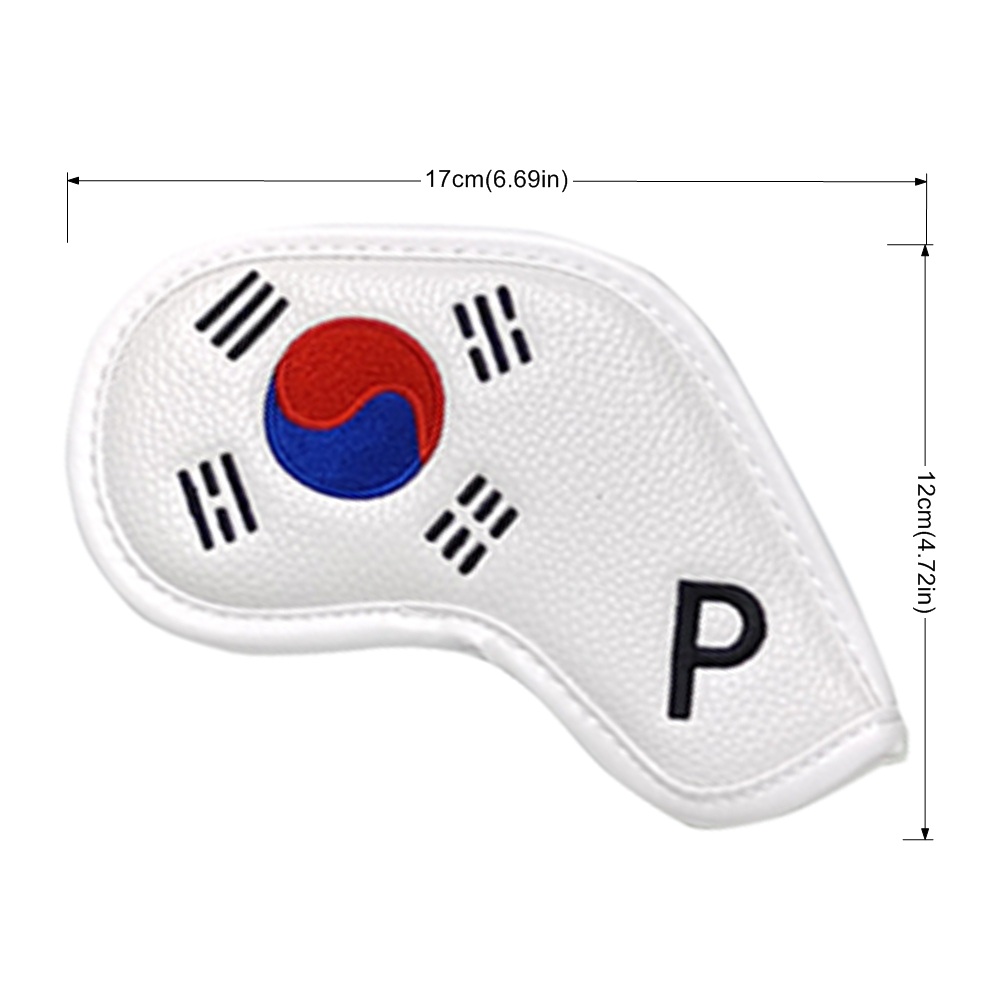 韓国愛国ゴルフヘッドカバーセット - ユニークなデザインのア - Headcover Driver のレビューと価格