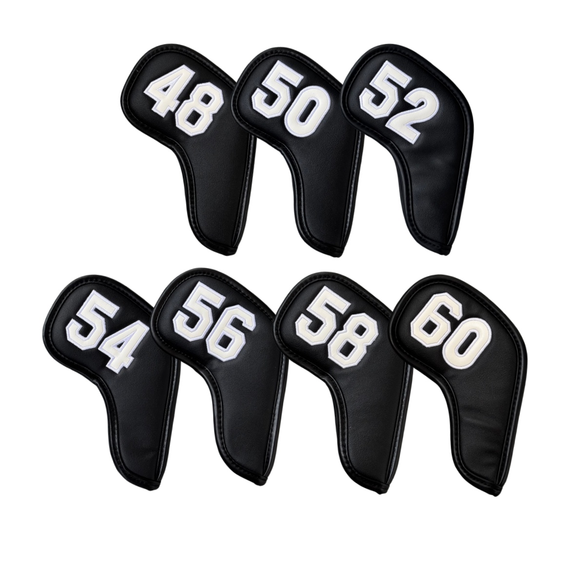 PUレザー製 ゴルフアイアンクラブヘッドカバー 48 50  - Headcover Driver のレビューと価格