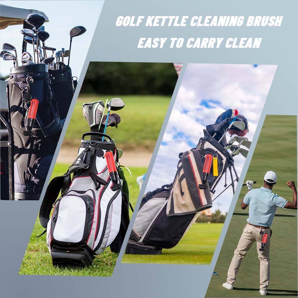 ゴルフクラブクリーニングブラシ フック付き ポータブル圧力水 - Golf Equipment To Improve Your Game のレビューと価格