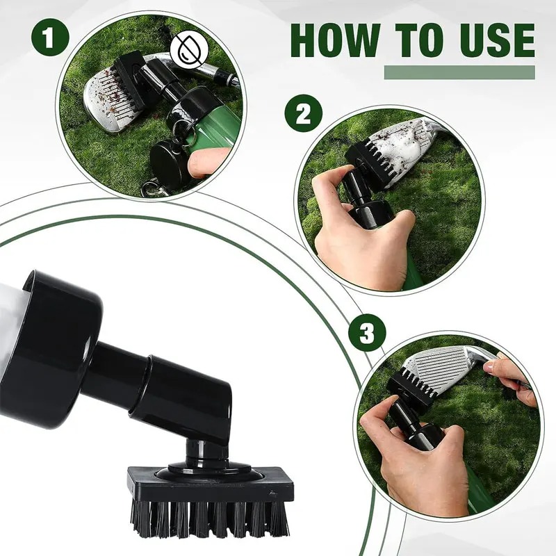 ゴルフクラブクリーナーツール ゴルフブラシ ゴルフクラブクリ - Golf Equipment To Improve Your Game のレビューと価格
