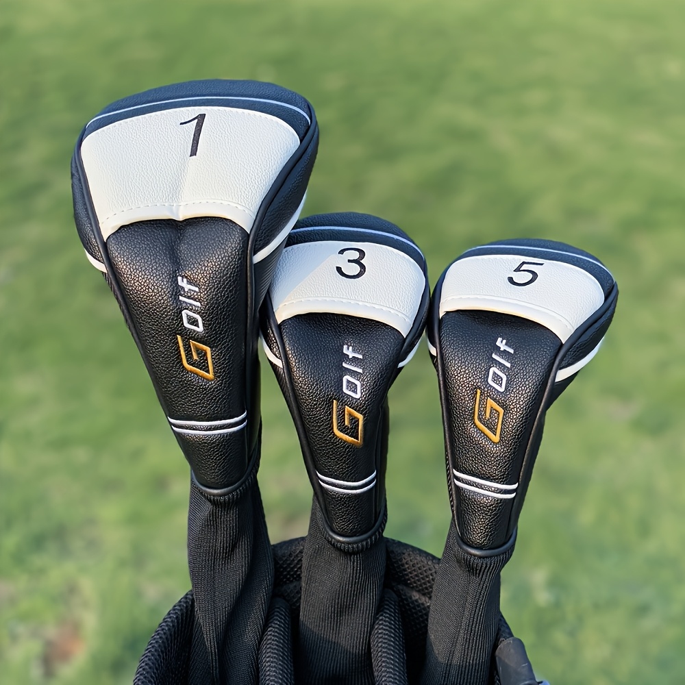 1個/3個入りゴルフヘッドカバー - ドライバー、フェアウェ - Headcover Driver のレビューと価格