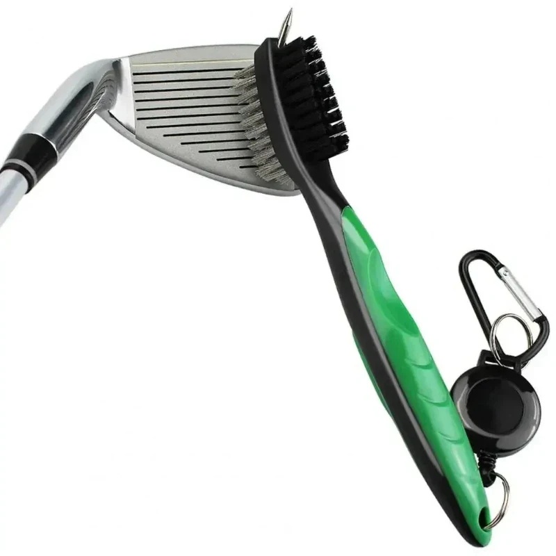 1/2 個ゴルフクラブブラシ溝クリーナー格納式両面ナイロン毛 - Golf Equipment To Improve Your Game のレビューと価格