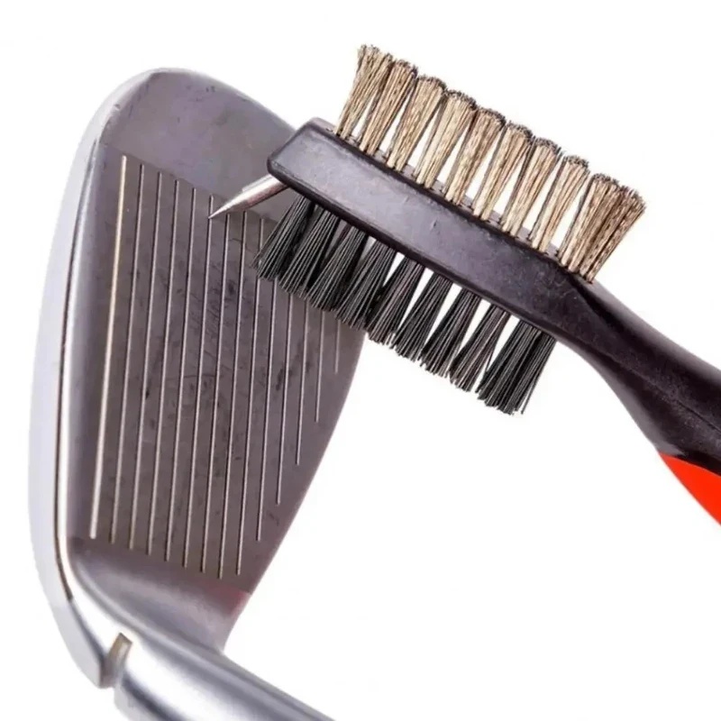 1/2 個ゴルフクラブブラシ溝クリーナー格納式両面ナイロン毛 - Golf Equipment To Improve Your Game のレビューと価格