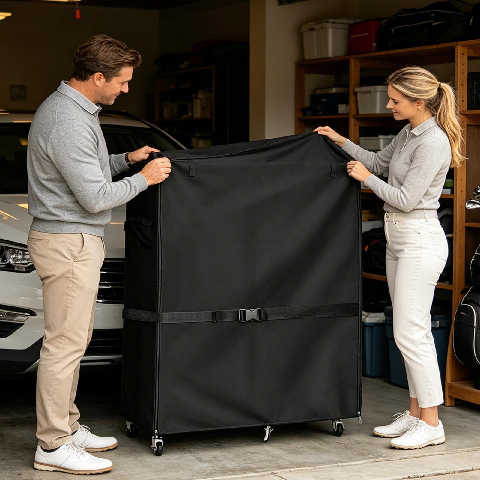 ゴルフ収納ラック用ダストカバーオックスフォード防水プロテクタ - Golf Equipment Organizer For Garage のレビューと価格