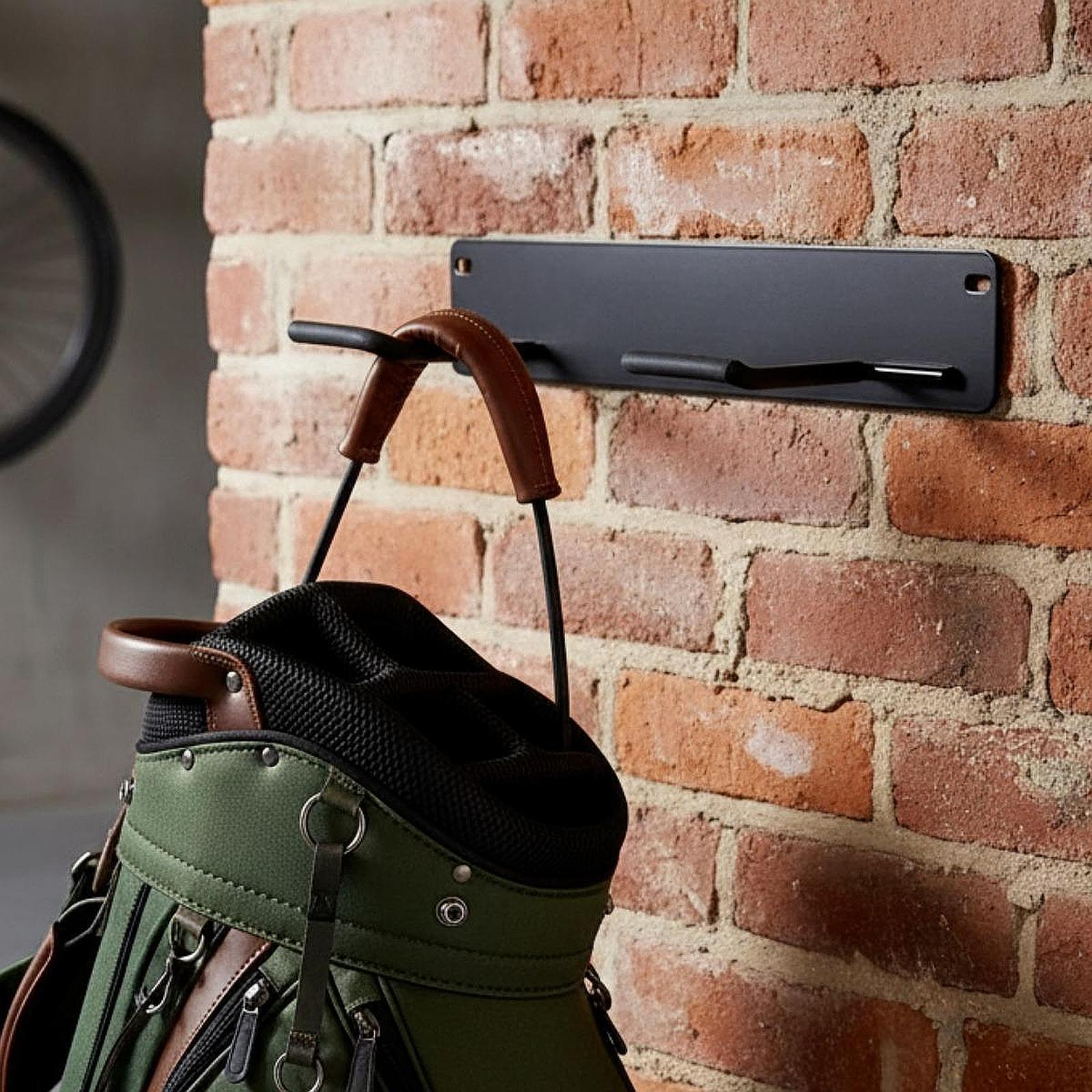 頑丈なスポーツ用品オーガナイザー ゴルフバッグ壁掛けラック  - Golf Equipment Organizer For Garage のレビューと価格
