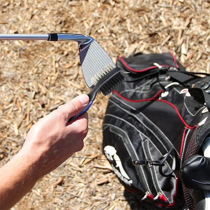 1-4 個ゴルフクラブ溝クリーナー格納式両面ナイロンブラシア - Golf Equipment To Improve Your Game のレビューと価格